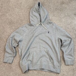 Polo by Ralph Lauren Light Gray Fleece Hoodie
